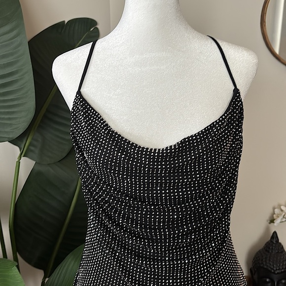 NWT❣️❣️GORGEOUS Black Sequin Embellished Dress Sz XL 👗🪩💎 - Picture 5 of 14